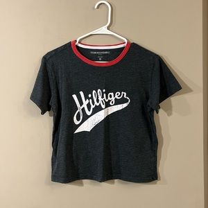 TH sport cropped tee